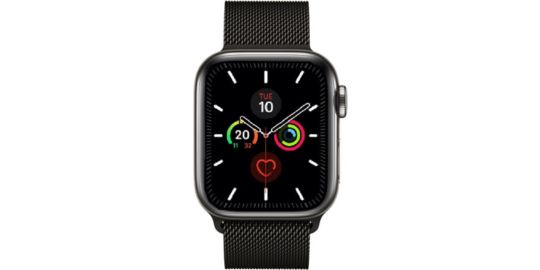 Bracelet IBROZ Apple Watch 38/40/41mm Maille noir