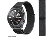 Bracelet IBROZ Samsung/Huawei 20mm Maille noir