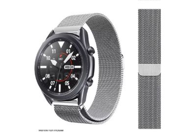 Bracelet IBROZ Samsung/Huawei 22mm Maille gris