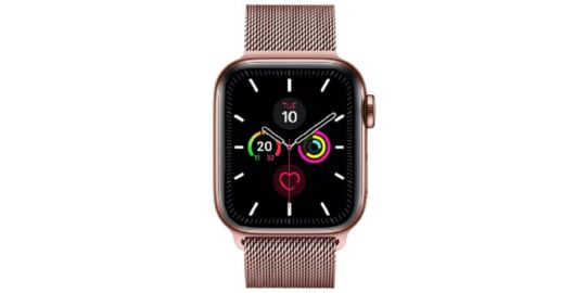 Bracelet IBROZ Apple Watch 38/40/41mm Maille rose gold
