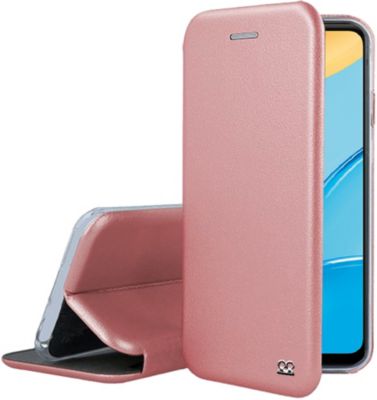 Etui IBROZ Oppo A15 Cuir Rose