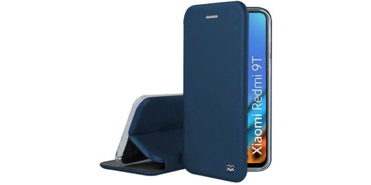 Etui IBROZ Xiaomi Redmi 9T Etui cuir bleu