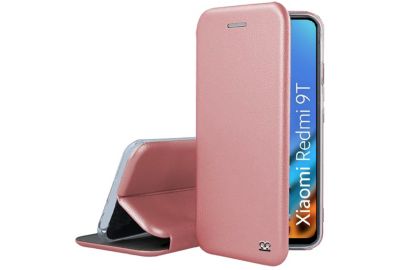 Etui IBROZ Xiaomi Redmi 9T Etui cuir rose