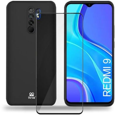 Coque IBROZ Xiaomi Redmi 9 Coque noir