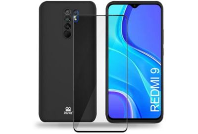 Coque IBROZ Xiaomi Redmi 9 Coque noir