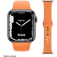 Bracelet Montre IBROZ Apple Watch Silicone 38/40/41mm orange