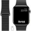 Bracelet IBROZ Apple Watch Cuir Loop 38/40/41mm noir