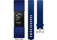Bracelet IBROZ Fitbit Charge 2 Silicone bleu