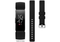 Bracelet IBROZ Fitbit Inspire 1/2 Silicone noir