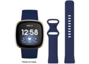 Bracelet IBROZ Fitbit Versa 3/Sense Silicone bleu