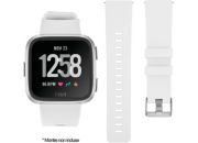 Bracelet IBROZ Fitbit Versa/Versa 2 Silicone blanc