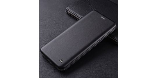 Etui IBROZ Oppo Reno 6 Pro Cuir noir