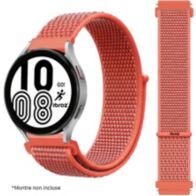 Bracelet IBROZ Samsung/Huawei Nylon Loop 20mm orange