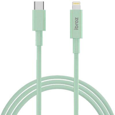 Câble Lightning IBROZ vers USB-C 1m vert
