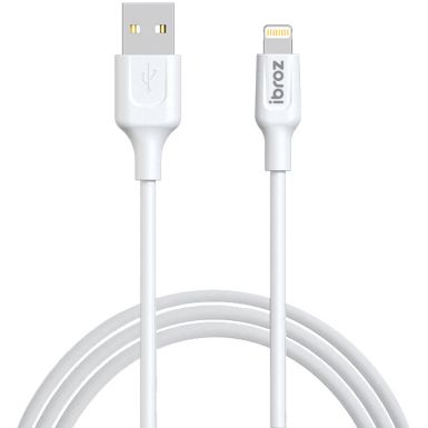 Câble Lightning IBROZ vers USB 1m blanc