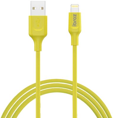 Câble Lightning IBROZ vers USB-A 1m jaune