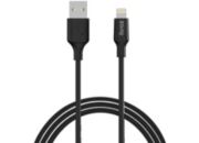 Câble Lightning IBROZ vers USB 1m noir