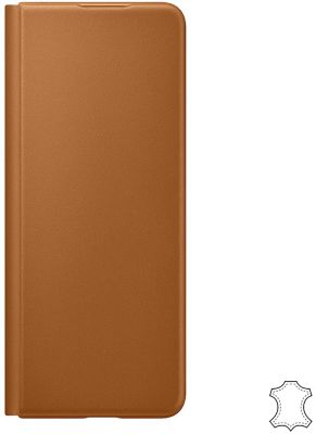 Etui IBROZ Samsung Z Fold3 marron