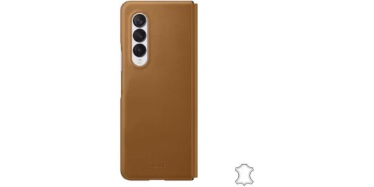Etui IBROZ Samsung Z Fold3 marron