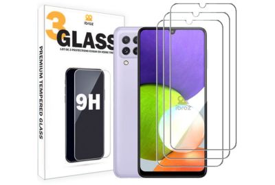 Protège écran IBROZ Samsung A22 4G Verre trempe x3