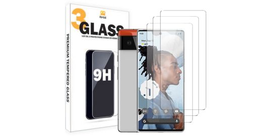 Protège écran IBROZ Google pixel 6 Verre trempe x3