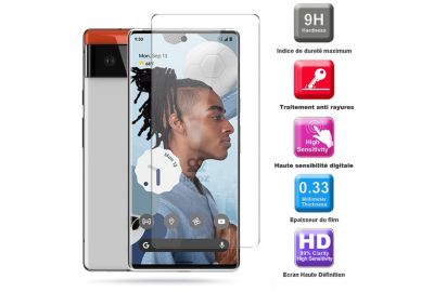 Protège écran IBROZ Google pixel 6 Verre trempe x3