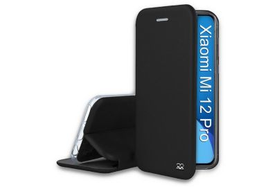 Etui IBROZ Xiaomi 12 Pro Etui Cuir Noir