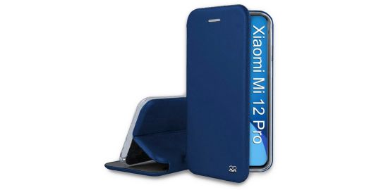 Etui IBROZ Xiaomi 12 Pro Etui Cuir Bleu