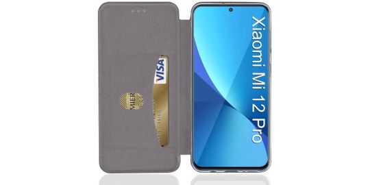 Etui IBROZ Xiaomi 12 Pro Etui Cuir Bleu