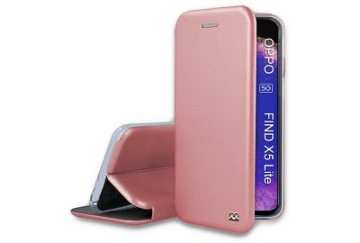 Etui IBROZ Oppo Find X5 Lite Etui Cuir Rose Go