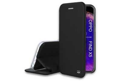 Etui IBROZ Oppo Find X5 Etui Cuir Noir