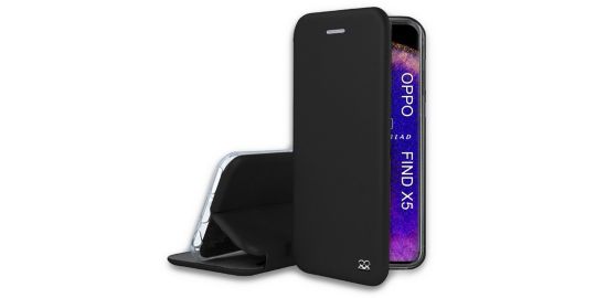 Etui IBROZ Oppo Find X5 Etui Cuir Noir