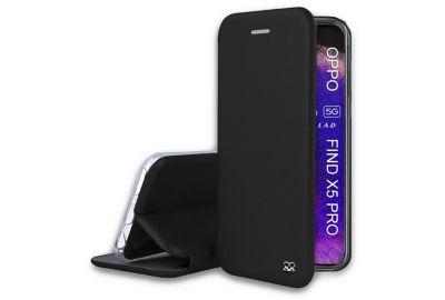 Etui IBROZ Oppo Find X5 Pro Etui Cuir Noir