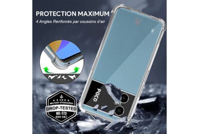 Coque IBROZ Xiaomi Poco M4 5G Antichoc transparent