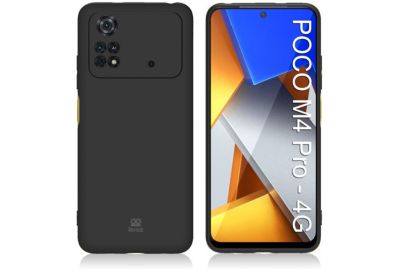 Coque IBROZ Xiaomi Poco M4 Pro 4G Silicone Noir
