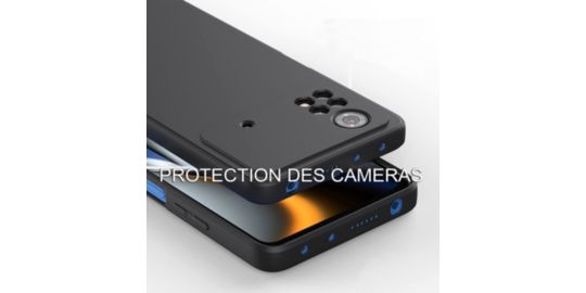 Coque IBROZ Xiaomi Poco M4 Pro 4G Silicone Noir
