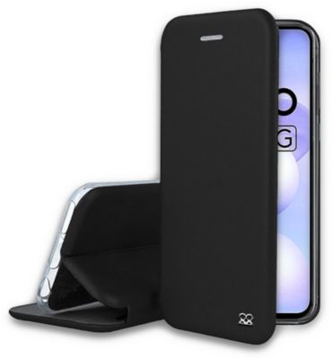 Etui IBROZ Xiaomi Poco M4 5G Cuir Noir