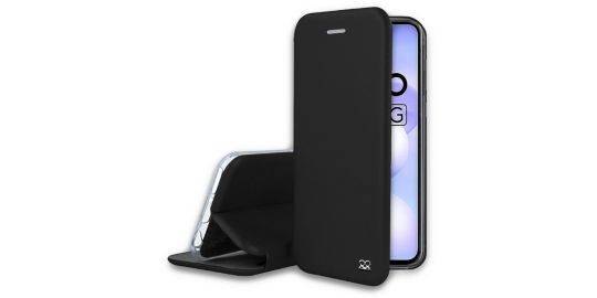 Etui IBROZ Xiaomi Poco M4 5G Cuir Noir