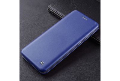 Etui IBROZ Xiaomi Poco M4 5G Cuir Bleu