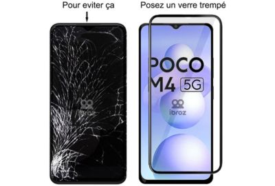 Protège écran IBROZ Xiaomi Poco M4 5G X3