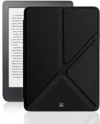 Étui pour tablette  Kindle Paperwhite 4 Housse Avec porte-stylo et  fente pour carte, support - Noir sur marjanemall aux meilleurs prix au Maroc