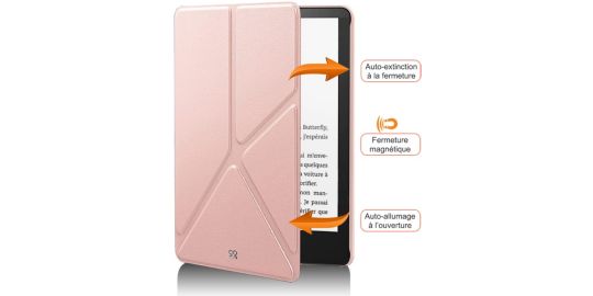 Etui IBROZ Origami Kindle Paperwhite 2021 Rose