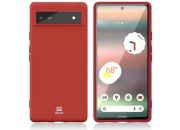 Coque IBROZ Google Pixel 6A Silicone Rouge