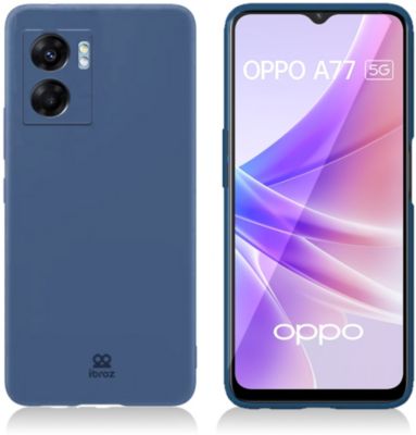 Coque IBROZ Oppo A77 5G Silicone noir