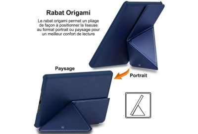 Etui IBROZ Origami Kindle 11thgen Bleu