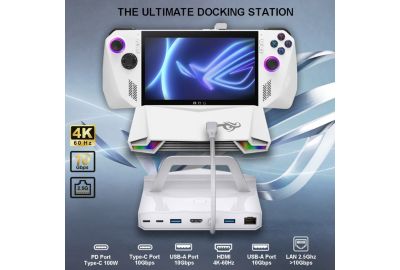 Station d'accueil IBROZ Docking HUB ROG Ally Type C