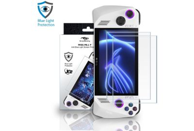 Protection écran IBROZ verre trempé Anti Blue pour ROG ALLY