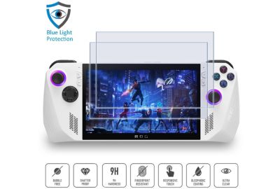 Protection écran IBROZ verre trempé Anti Blue pour ROG ALLY