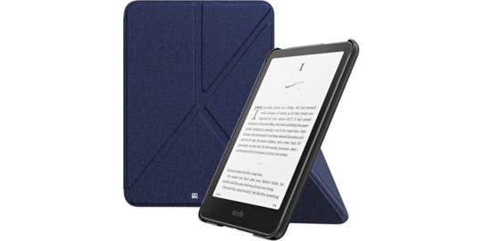 Etui IBROZ Origami Kindle Paperwhite 2024 7p bleu