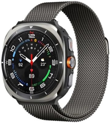 Bracelet IBROZ Galaxy Watch7 Ultra 47mm Milanese titane